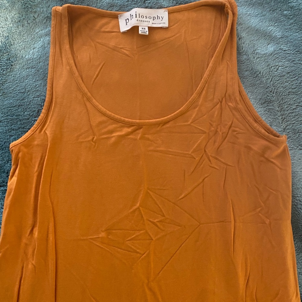 Philosophy Caramel Maxi Dress Size XS